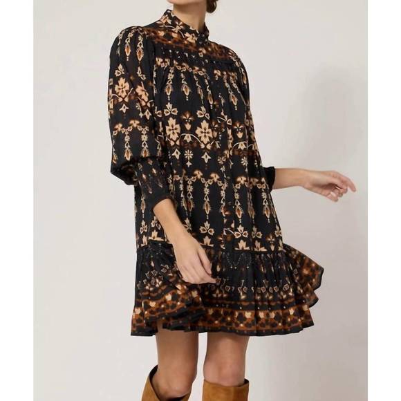 NEW CLEOBELLA vanessa mini dress in la vie print - Picture 5 of 7